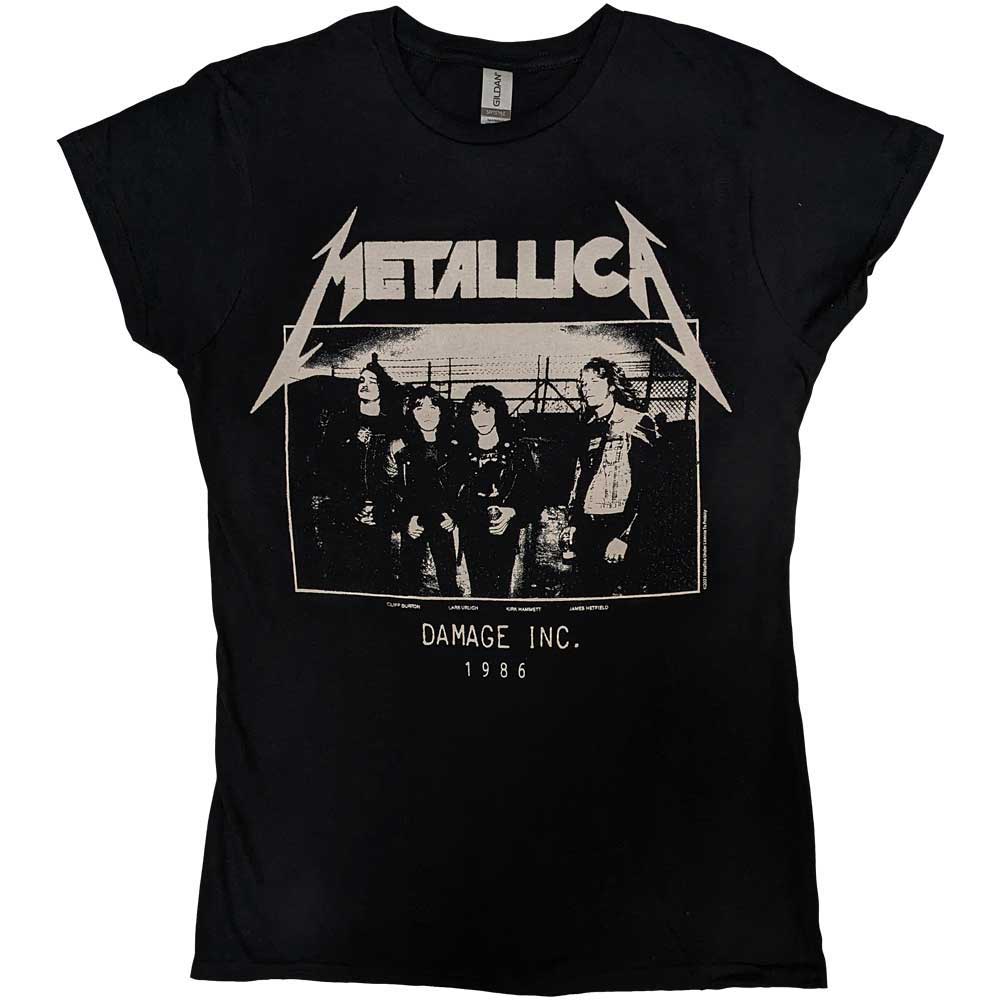 Metallica - Masters of Puppets Photo Damage Inc Tour [Camiseta de manga corta]