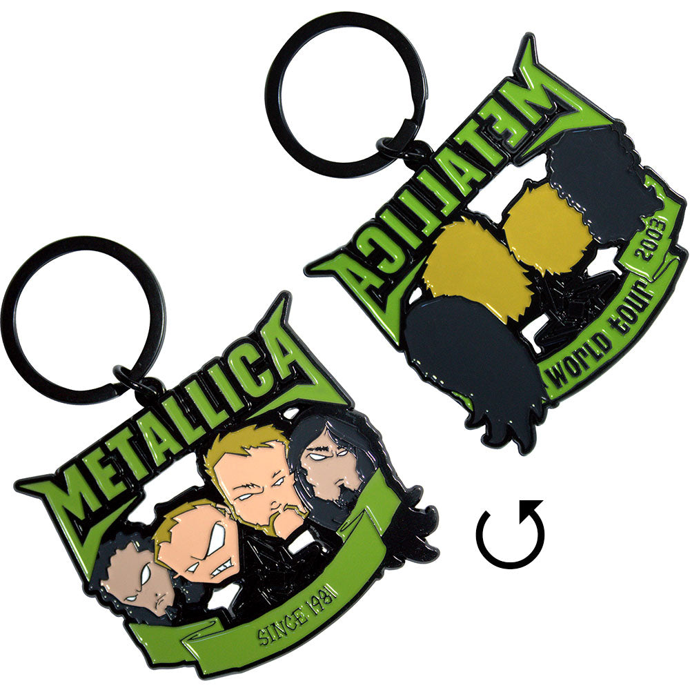 Metallica Since 1981 Heads [Keychain]