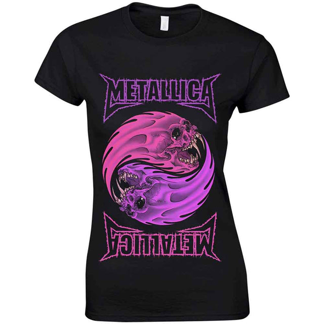 Metallica - Yin Yang Purple [Camiseta de manga corta]