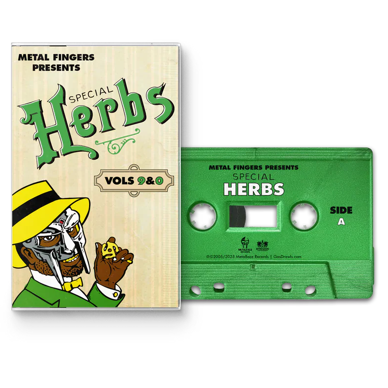 Metal Fingers Presents: Special Herbs Vol. 9 & 10 [Cassette]