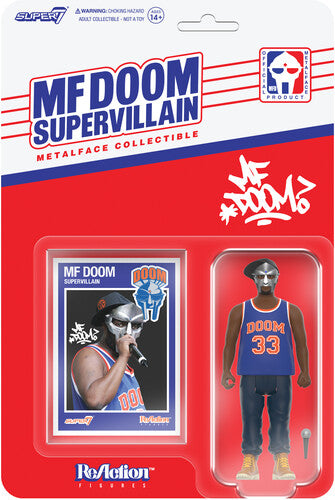 Mf Doom - Super7 - MF Doom- ReAction Figures Wv3 - MF DOOM (NYC) (Action Figure) [Action Figure]