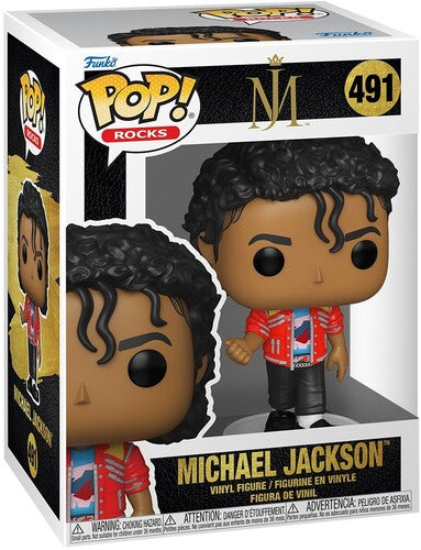 Funko POP! Rocks: Michael Jackson - Beat It (Vinyl Figure, Collectible) [Action Figure]