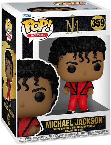 Michael Jackson FUNKO POP! ROCKS: Michael Jackson(Thriller) (Vinyl Figure) Action Figure