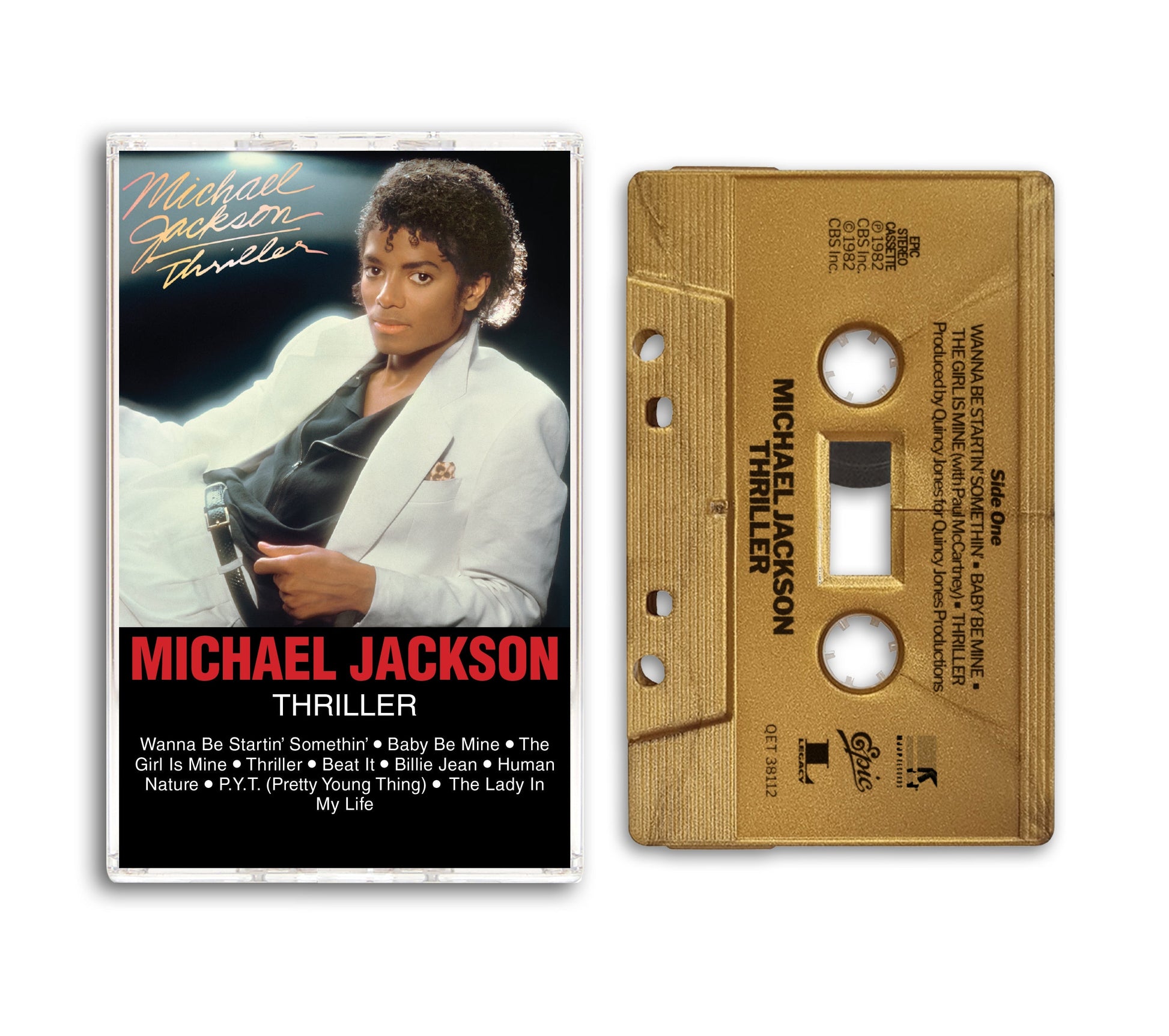 Michael Jackson - Thriller [Gold Metallic Cassette] [Cassette]
