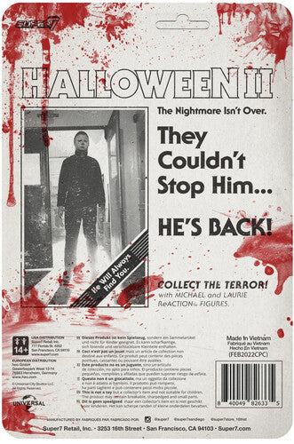 Super7 - Halloween 2 ReAction Wave 1 - Michael Myers (Blood Splatter WHOLESALE EXCLUSIVE) (Collectible, Figure) [Action Figure]