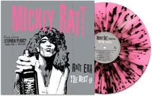 Mickey Ratt - The Best Of - Salpicaduras de color rosa y negro [Vinilo]