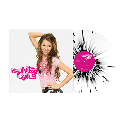 Miley Cyrus - Meet Miley Cyrus (Limited Edition, White/ Black Splatter Colored Vinyl) [Vinyl]