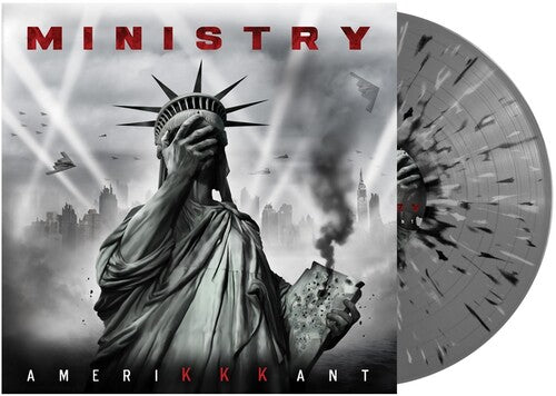 Ministry - Amerikkkant (Vinilo de color, salpicadura gris, negra y blanca, funda de LP con solapa desplegable) [Vinilo]