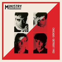 Ministry - Chicago/ Detroit 1982 (Red Marble Colored Vinyl) [Vinyl]