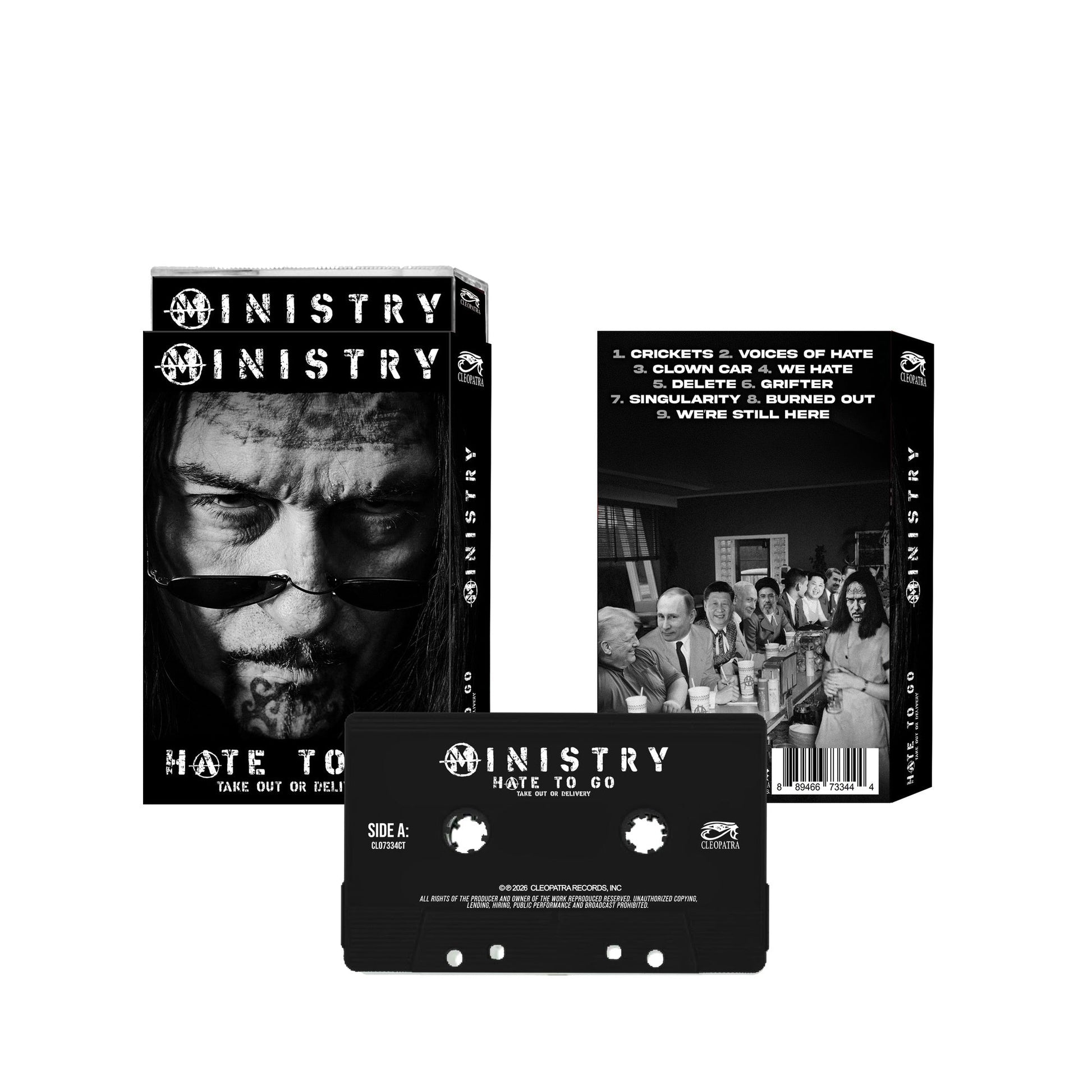 MINISTRY - Hate To Go - Take Out Or Delivery [Cassette]