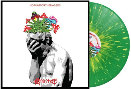 Ministry Hopiumforthemasses - Green & Yellow Splatter (Colored Vinyl, Green, Yellow, Splatter) Vinyl - Paladin Vinyl
