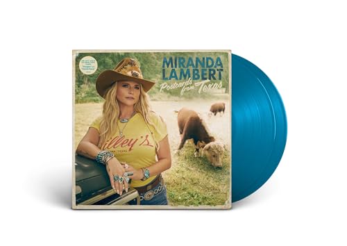 Miranda Lambert - Postcards from Texas [Sea Blue 2 LP] [Vinyl]