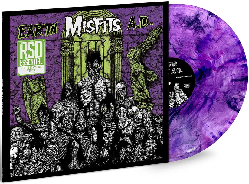 Misfits - Earth AD/ Wolfs Blood (vinilo Purple Swirl, RSD Essential) [Vinilo]