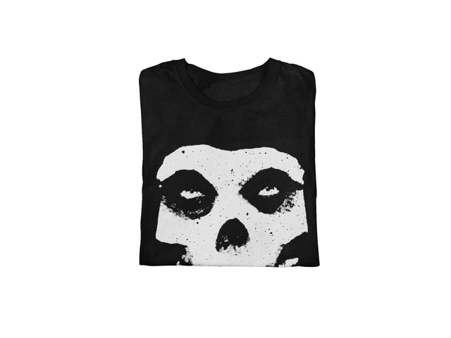 Misfits Large Skull Jumbo Print T-shirt