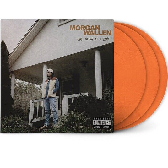 Morgan Wallen - One Thing At A Time (Limited Edition, Orange Colored Vinyl) [Import] (3 Lp's) [Vinyl]