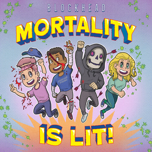 Blockhead - Mortality Is Lit (Pink, Blue, Splatter) [Vinyl]