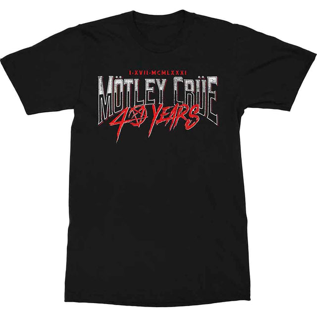 Motley Crue 40 Years [T-Shirt]