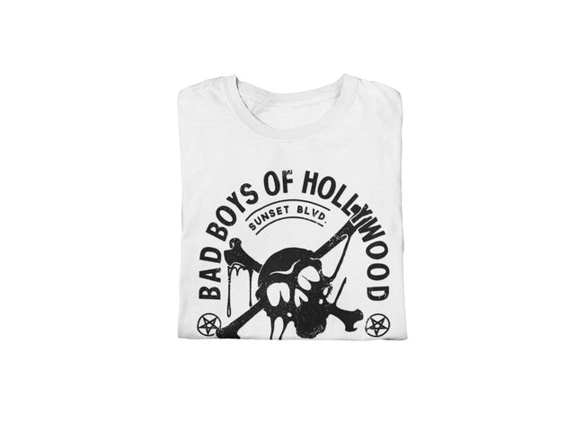 Motley Crue Bad Boys of Hollywood Jumbo Print T-shirt