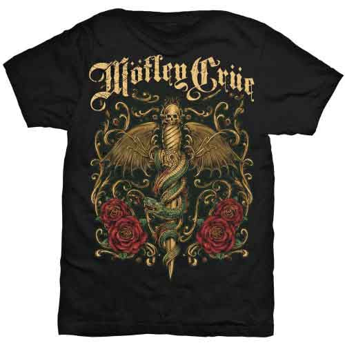 Motley Crue Exquisite Dagger [T-Shirt]