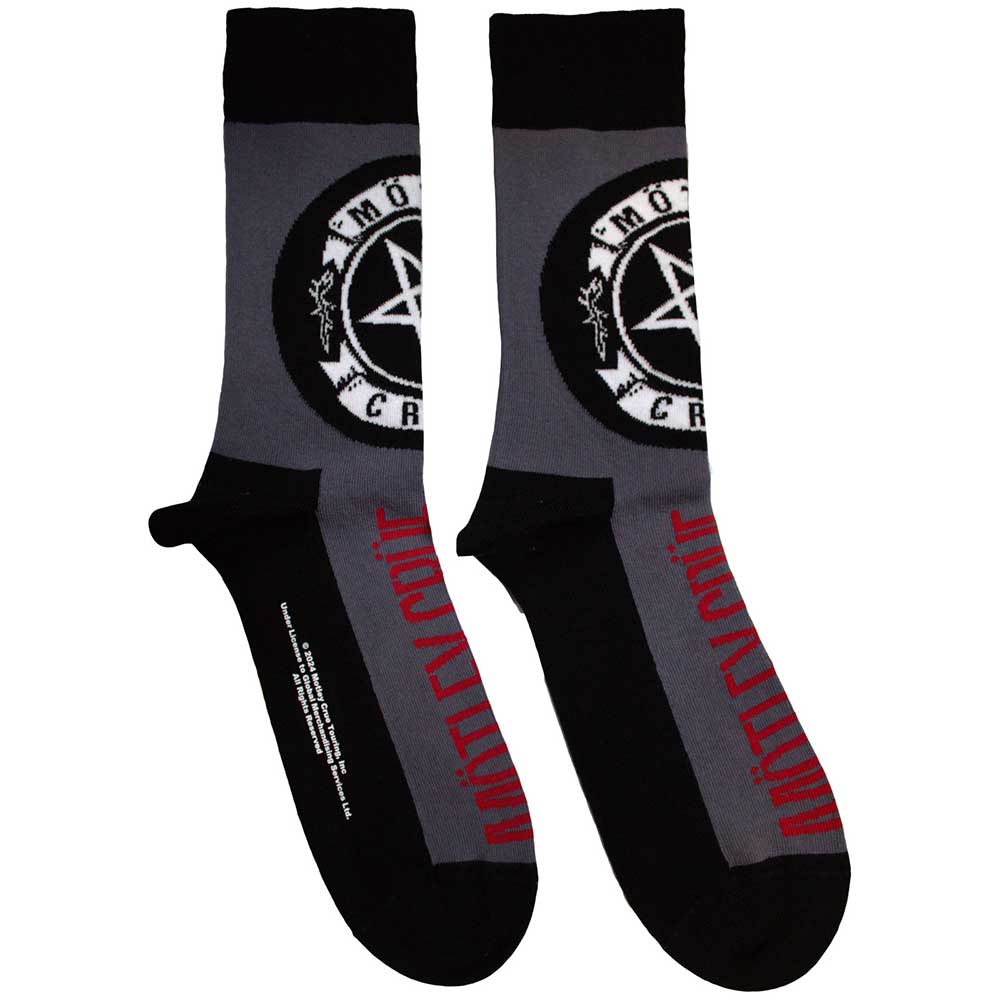 Motley Crue Pentagram Circle [Socks]