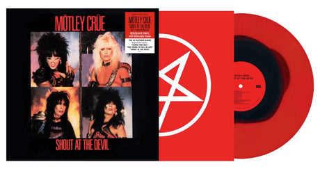 Shout At The Devil: 40th Anniversary Edition (Limited Edition, Alternate Cover, Red & Black Colored Vinyl) [Vinyl]