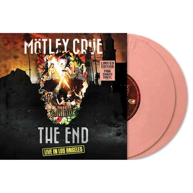 Motley Crue - The End: Live In Los Angeles (Edición limitada, vinilo de color rosa Snafu) (2 LP) [Vinilo]