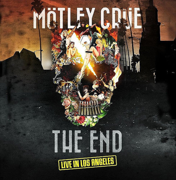 Motley Crue - The End: Live In Los Angeles (Limited Edition, Pink Snafu Colored Vinyl) (2 Lp's) [Vinyl]