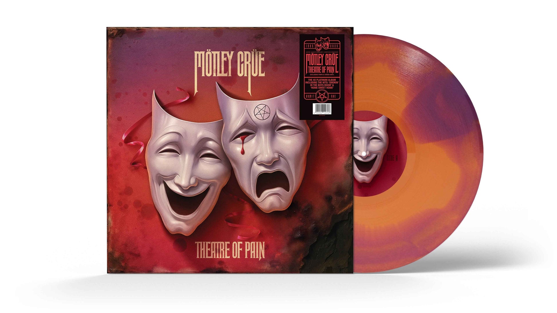 Motley Crue - Theatre Of Pain (Indie Exclusive) (40Th Anniversary Purple Crush Vinyl) [Vinyl]