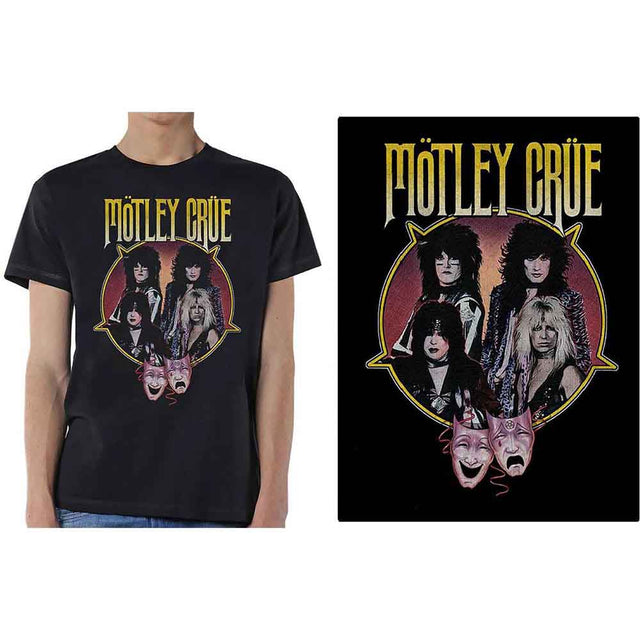 Motley Crue Theatre Pentagram T-Shirt