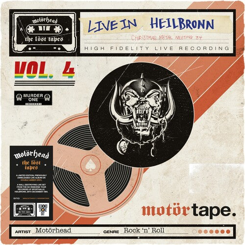 Motorhead - Lost Tapes, Vol. 4 (En vivo en Heilbronn 1984) (RSD 4.22.23) [Vinilo]