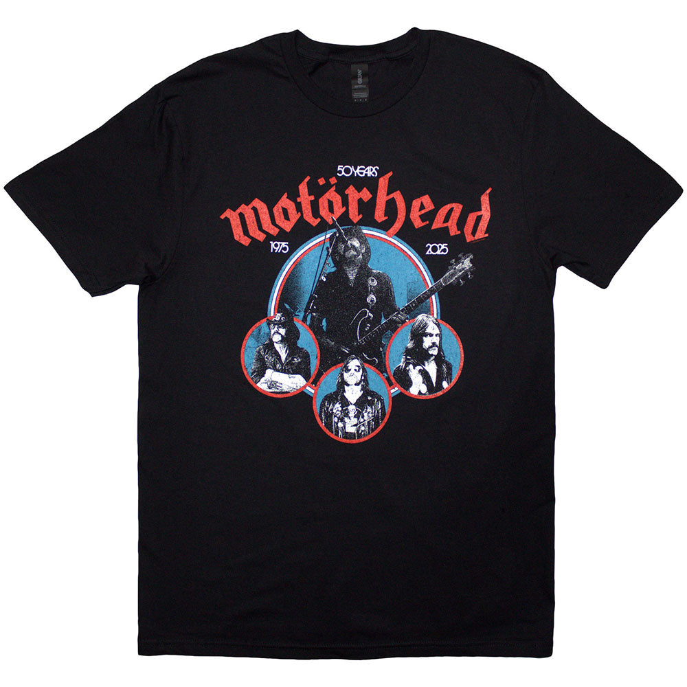 Motörhead 50 Years Lemmy Circles [T-Shirt]