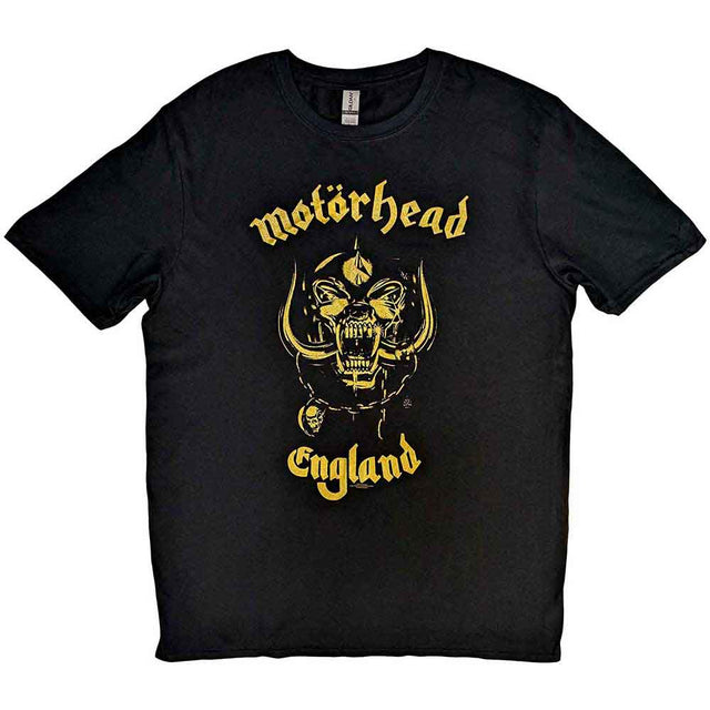 Motörhead England Classic Gold [T-Shirt]