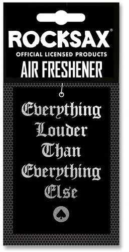 Motörhead - Rocksax - Motorhead - Everything Loud - Air Freshener (Vanilla) [Air Freshener]