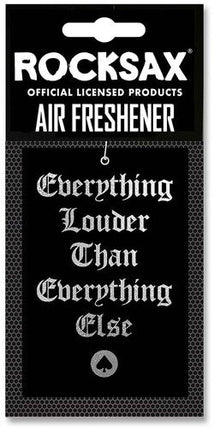 Motörhead - Rocksax - Motorhead - Everything Loud - Air Freshener (Vanilla) [Air Freshener]