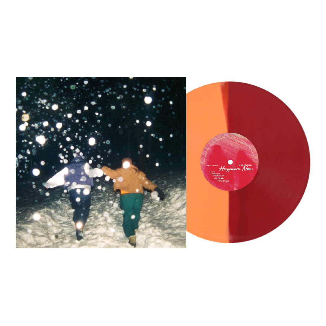 Movements - Happier Now (Indie Exclusive) [Tangerine/Apple Red LP] [Vinyl]