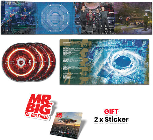 Mr. Big - The BIG Finish Live (2 MQA-CD + Blu-ray + Gift "2x Stickers" With Bonus Disc, Digipack Packaging) [CD]