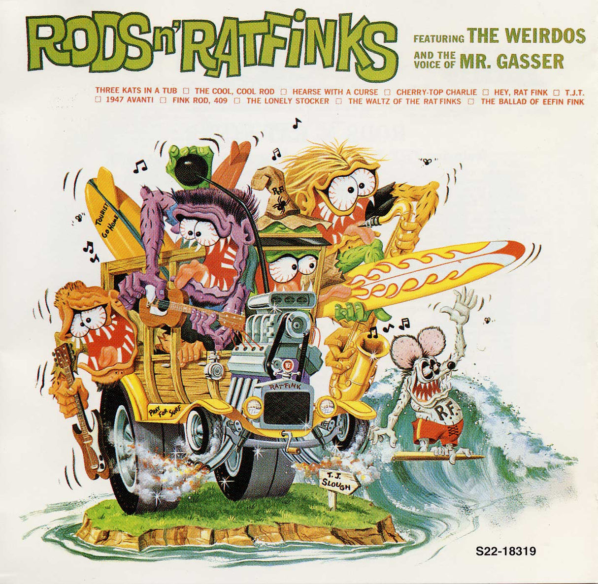 El señor Gasser y los Weirdos - Rods 'n Ratfinks [CD]