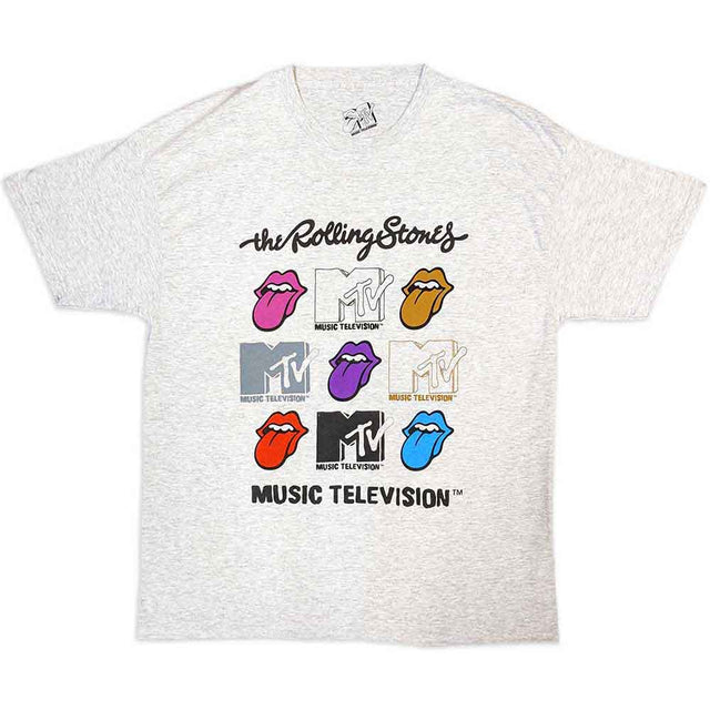 MTV Rolling Stones Logo Grids [T-Shirt]
