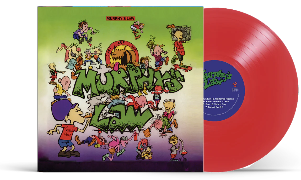 Murphy's Law Murphy's Law (Colored Vinyl, Red) Vinyl - Paladin Vinyl