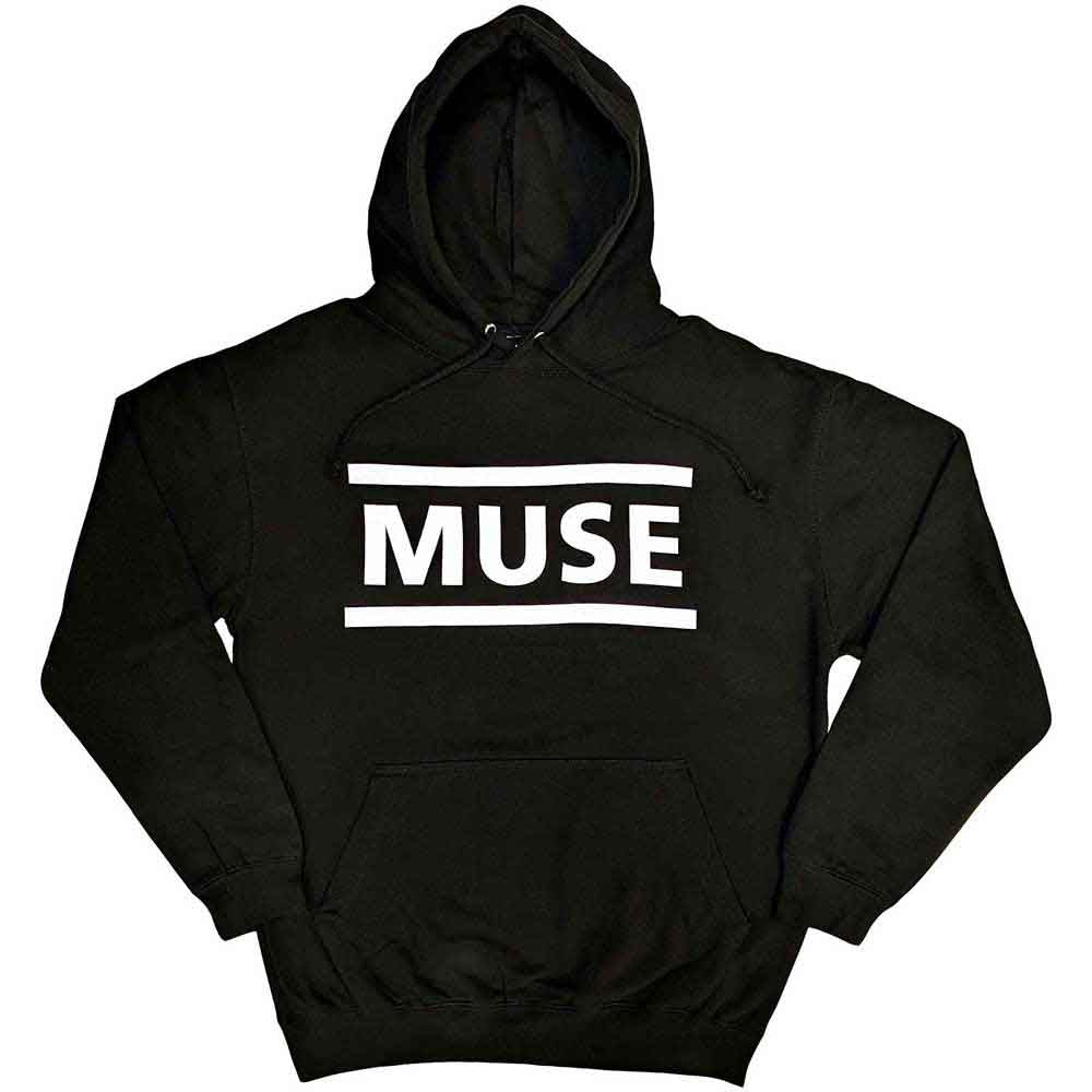 Muse - Sudadera con logo blanco