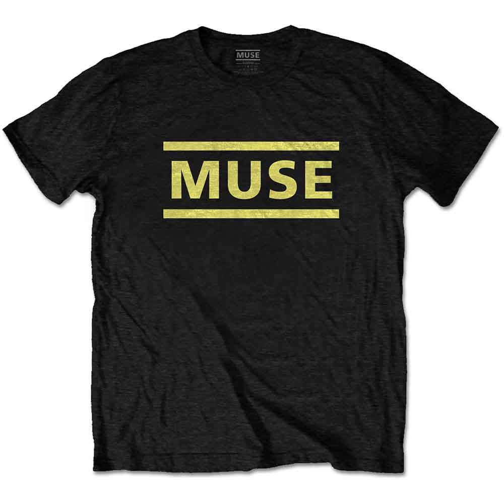 Camiseta con el logo amarillo de Muse