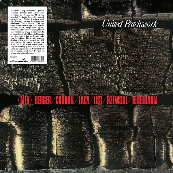 MUSICA ELETTRONICA VIVA - United Patchwork [Vinyl]