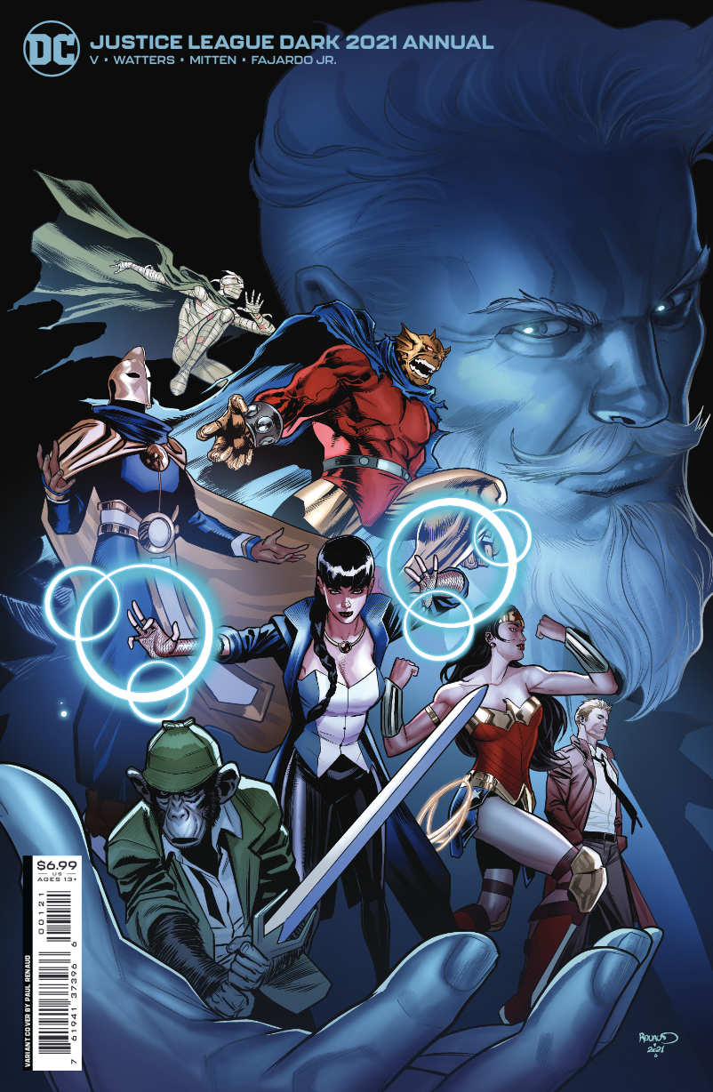 Justice League Dark 2021 Annual #1 (One Shot) B Paul Renaud Card Stock Variant (11/30/2021) Dc