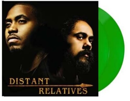 Nas & Damian Marley - Distant Relatives (Colored Vinyl, Green, Gatefold LP Jacket) (2 Lp's) [Vinyl] - Paladin Vinyl