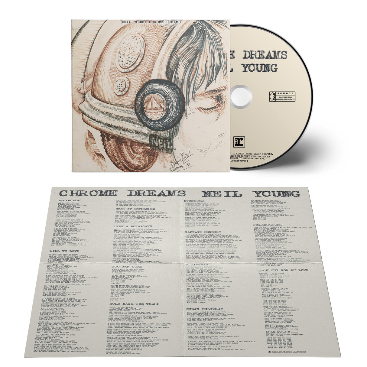Neil Young Chrome Dreams CD - Paladin Vinyl