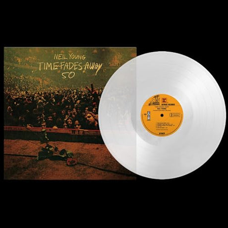 Neil Young Time Fades Away (50th Anniversary Edition) [Clear Vinyl] Vinyl - Paladin Vinyl