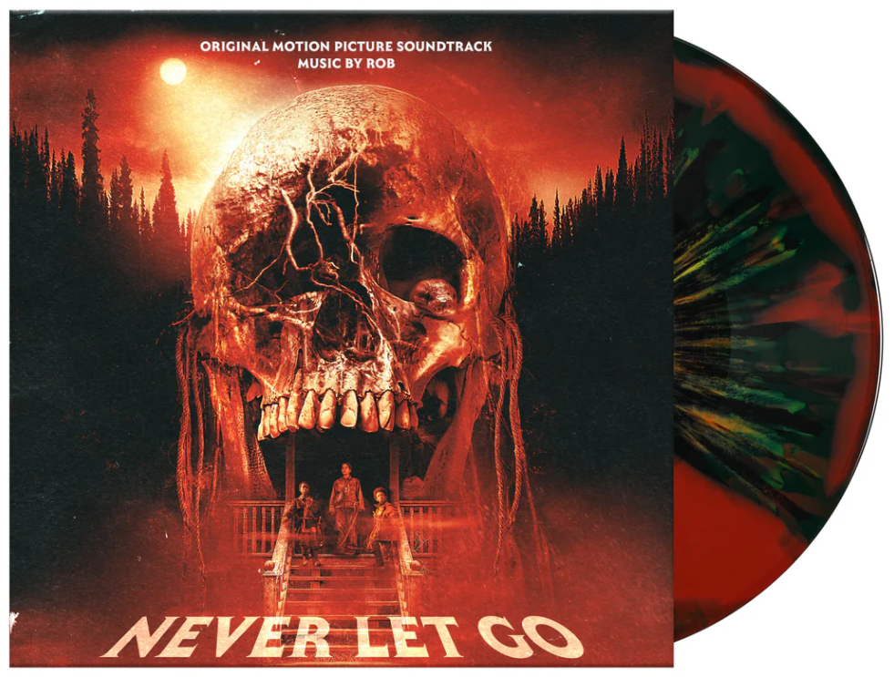 ROB - NEVER LET GO Original Motion Picture Soundtrack (Blood Red/Black Swirl Splatter) [Vinyl]