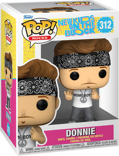 New Kids On The Block - FUNKO POP! ROCKS: New Kids On The Block- Donnie (Vinyl Figure) [Action Figure]