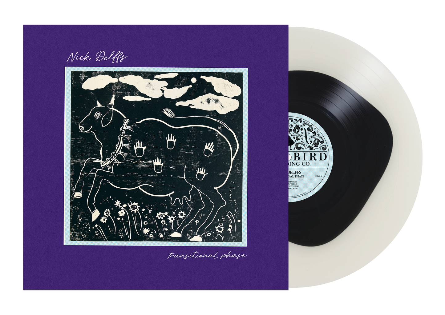 Nick Delffs - Transitional Phase (Exclusiva de Indie, vinilo en blanco y negro "Holy Cow") [Vinilo]