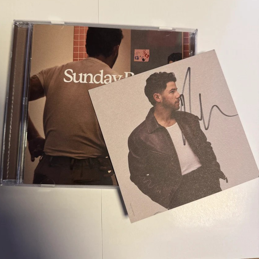 Signed Insert Cd Nick Jonas - Sunday Best (Limited Edition, Artist Signed Insert) [CD ...